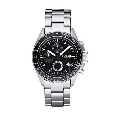 Decker Chronograph Stainless Steel Watch Ch2600ie Fossil
