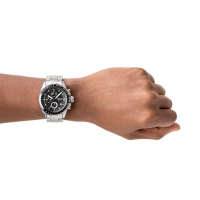 Buy Stainless Steel Watches for Men Online - Fossil