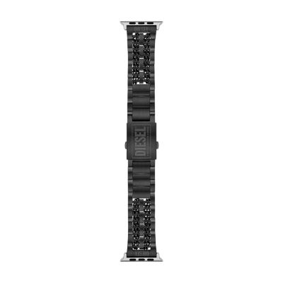 Diesel Black Stainless Steel Band for Apple Watch®, 42/44/45/49mm - DSS0019  - Watch Station