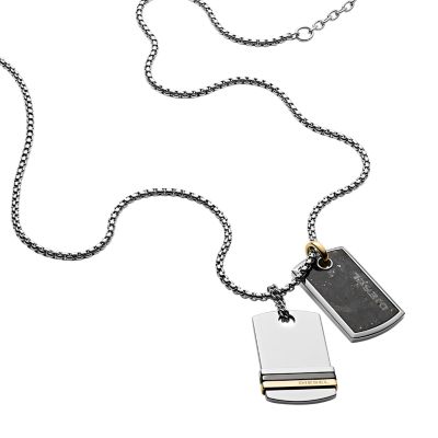 stainless steel dog tag chain