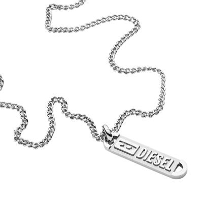 Diesel Stainless Steel Pendant Necklace - DX1228040 - Watch Station