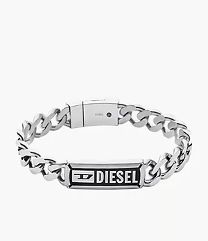 Diesel Armband Namensplakette Edelstahl