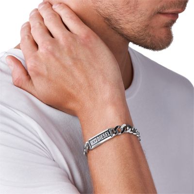 Normalisatie Ontmoedigen cilinder Diesel Steel Chain ID Bracelet - DX1243040 - Watch Station