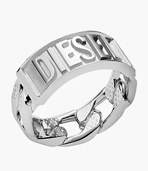 Diesel Stainless Steel Band Ring