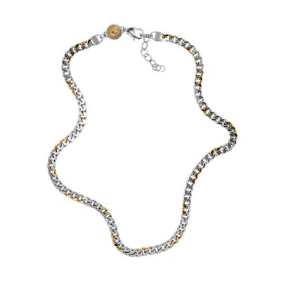 Diesel Two-Tone Stainless Steel Chain Necklace - DX1355931 - Watch