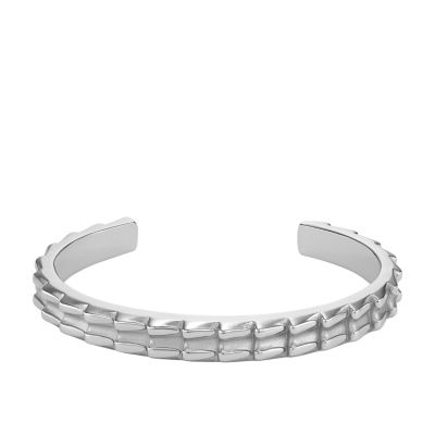 Diesel Stainless Steel Cuff Bracelet