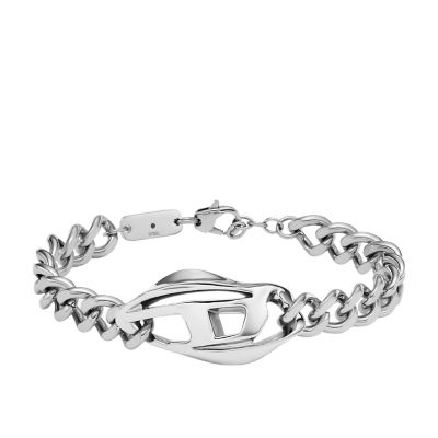 Diesel Stainless Steel Chain Bracelet