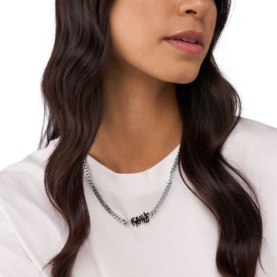 Diesel Oval D Logo Stainless Steel Choker Necklace - DX1433040 - Watch  Station