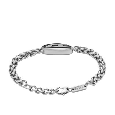 Diesel bracelet stainless on sale steel