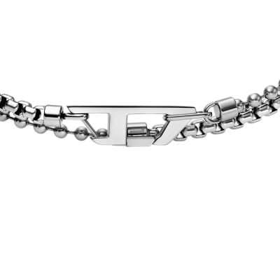 ★DIESEL★ D logo chain bracelet DX1413040 Diesel Stainless Steel Chain Bracelet - DX1473040 - Watch