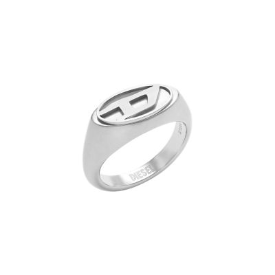 Diesel Stainless Steel Signet Ring