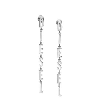 Diesel Stainless Steel Drop Earrings - DX1488040 - Watch Station