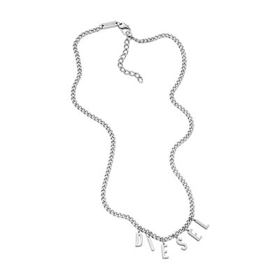 Diesel Stainless Steel Chain Necklace - DX1494040 - Watch Station
