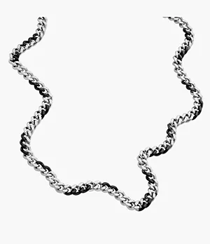 Diesel Two-Tone Stainless Steel Chain Necklace