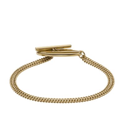 Diesel Gold-Tone Stainless Steel Chain Bracelet - DX1571710