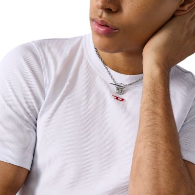 ☆DIESEL☆ bag charm necklace DX1593040 Diesel Stainless Steel Necklace - DX1593040 - Watch Station