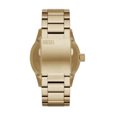 Diesel rasp chronograph gold best sale