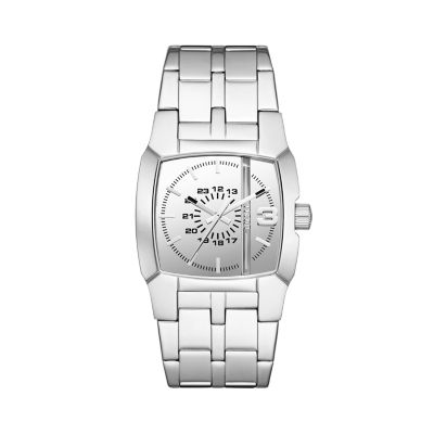 Diesel Cliffhanger Three-Hand Stainless Steel Watch - DZ2152