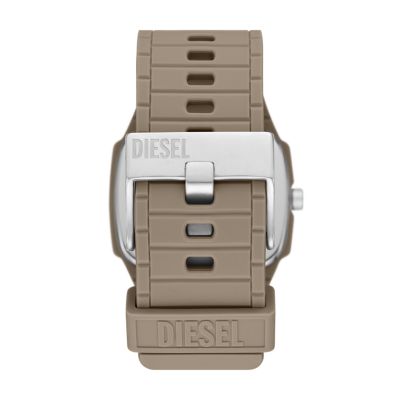 Watch Diesel DZ2167 Silicone - Watch Cliffhanger - Three-Hand Station 2.0 Sand