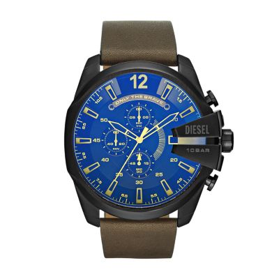 Diesel watch leather strap sale