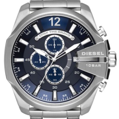 Diesel Men's Mega Chief Chronograph Stainless Steel Watch