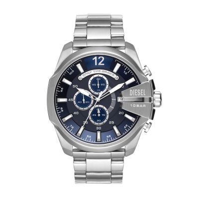 Diesel Men's Mega Chief Chronograph Stainless Steel Watch - DZ4417