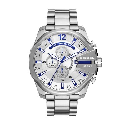 Diesel Men's Mega Chief Chronograph Steel Watch - DZ4477 - Watch