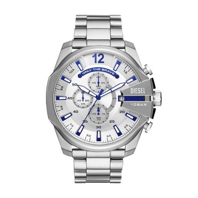 Diesel Men's Mega Chief Chronograph Stainless Steel Watch