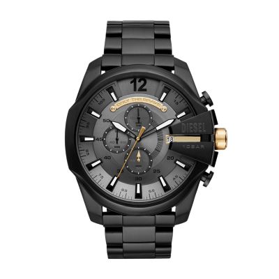 Black Watches For Men: Shop All Men's Black Watches by Diesel