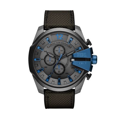 Diesel chief series black men's outlet watch