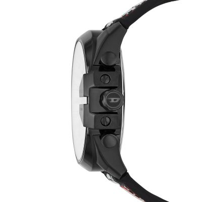 Diesel Herren Uhr Chronograph Mega Chief Nylon schwarz - DZ4512 