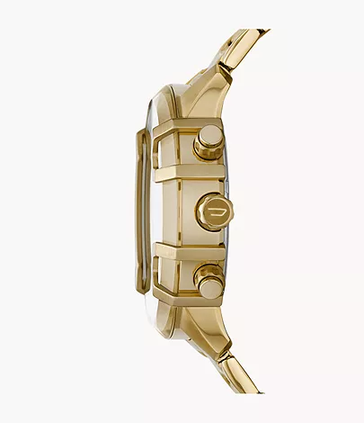 Diesel Griffed Chronograph Gold-Tone Steel Watch - DZ4522 - Watch Station