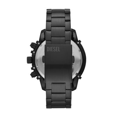 Diesel Griffed Chronograph Black Stainless Steel Watch - DZ4529