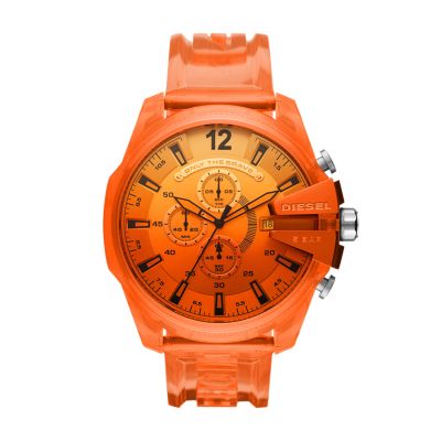 Diesel Mega Chief Chronograph Orange 