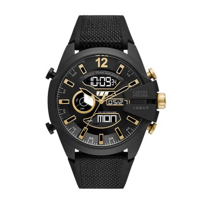 Diesel mega shop chief gold watch