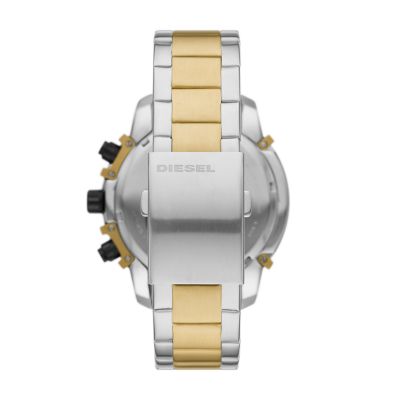 Diesel Griffed Chronograph Two-Tone Stainless Steel Watch - DZ4577 