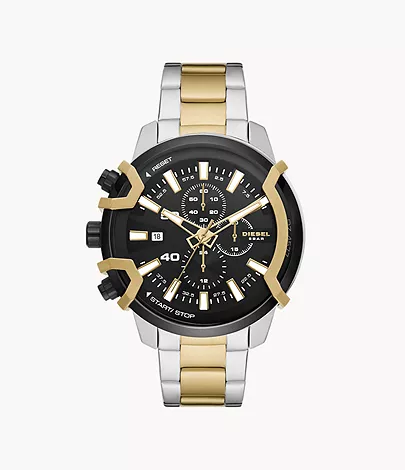 Diesel Griffed Chronograph Two-Tone Stainless Steel Watch - DZ4577 - Watch  Station