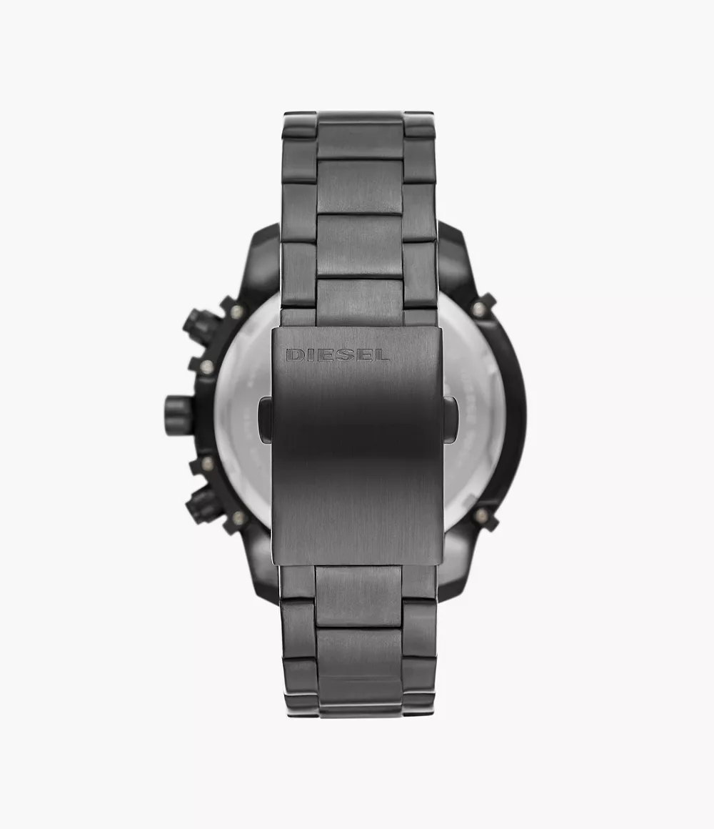 Diesel Griffed Chronograph Gunmetal-Tone Stainless Steel Watch - DZ4586 -  Watch Station