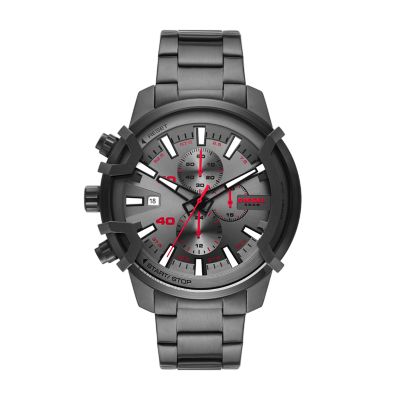 Diesel Griffed Chronograph Two-Tone Stainless Steel Watch - DZ4577