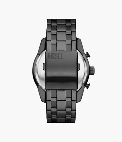 Diesel Split Chronograph Black-Tone Stainless Steel Watch - DZ4589 - Watch  Station