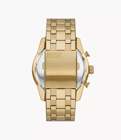 Diesel Split Chronograph Gold-Tone Stainless Steel Watch - DZ4590 - Watch  Station