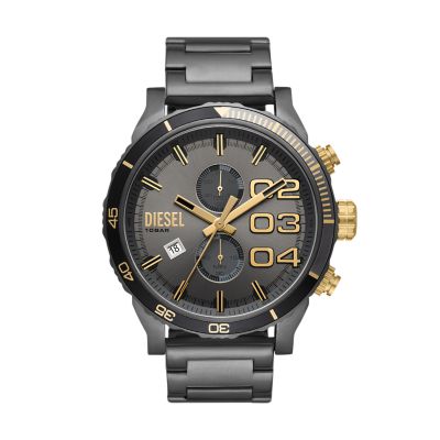 Diesel dual time on sale watch