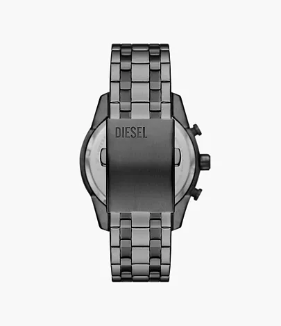 Diesel Split Chronograph Gunmetal Stainless Steel Watch - DZ4624 - Watch  Station