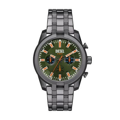 Diesel gunmetal shop chronograph watch