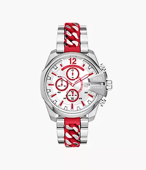 Diesel Baby Chief Chronograph Two-Tone Stainless Steel Watch