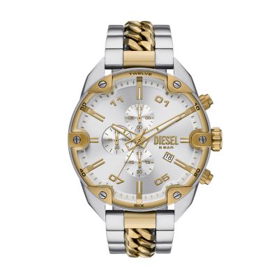 Diesel 5 bar gold watch sale