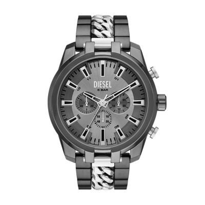 Diesel watch clearance black chain