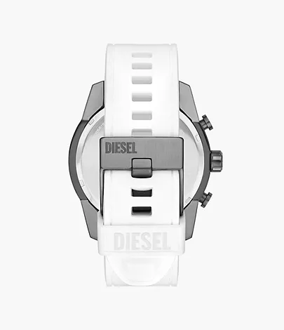 Split DZ4631 Chronograph White Silicone - Watch Diesel Watch Station -
