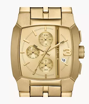Diesel Cliffhanger Chronograph Gold-Tone Stainless Steel Watch