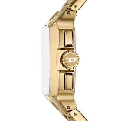 Diesel Cliffhanger Chronograph Gold-Tone Steel Watch Stainless Watch - DZ4639 - Station